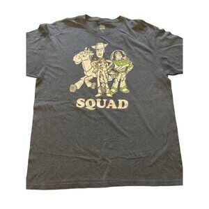 Disney Pixar Toy Story Squad Graphic T-Shirt Navy Blue Short Sleeve Unisex Adult
